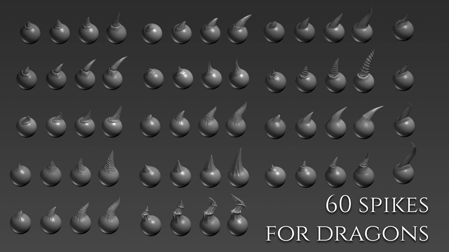 Over 450 Brushes and Ztools for Dragons