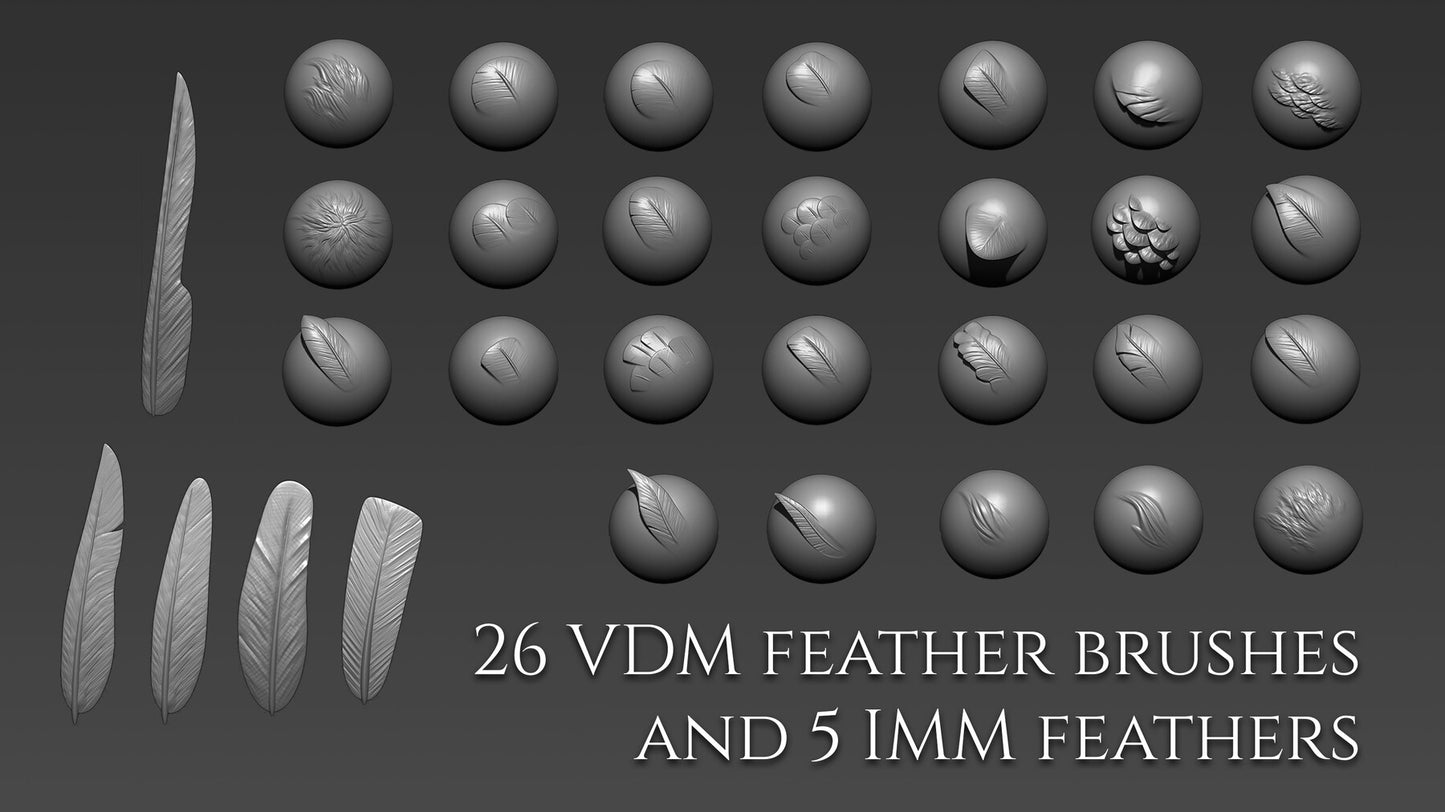 Over 450 Brushes and Ztools for Dragons