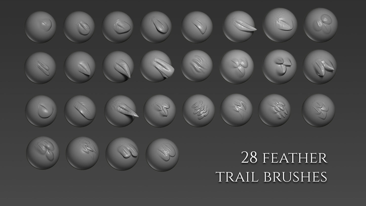 Over 450 Brushes and Ztools for Dragons