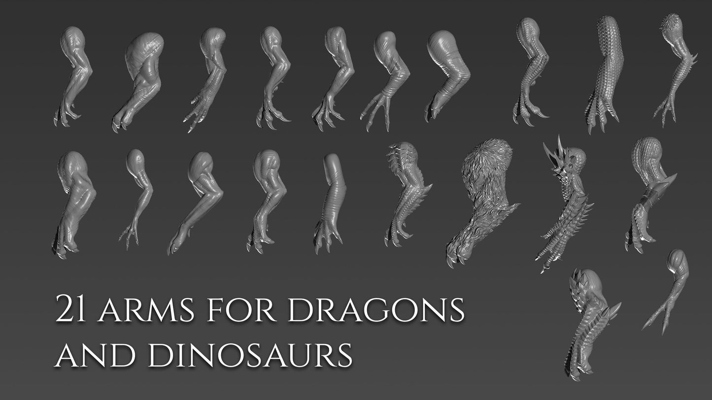 Over 450 Brushes and Ztools for Dragons