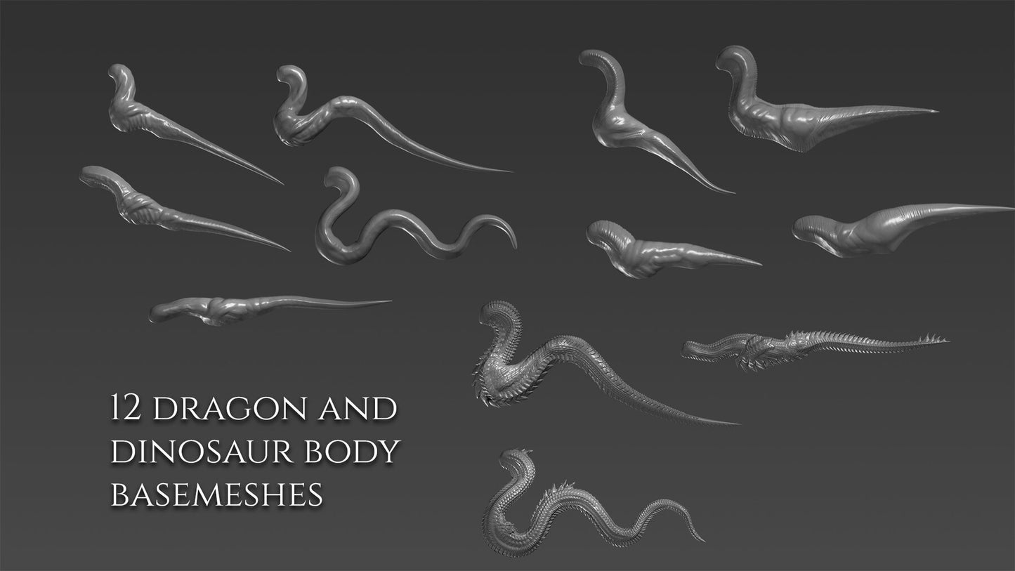 Over 450 Brushes and Ztools for Dragons