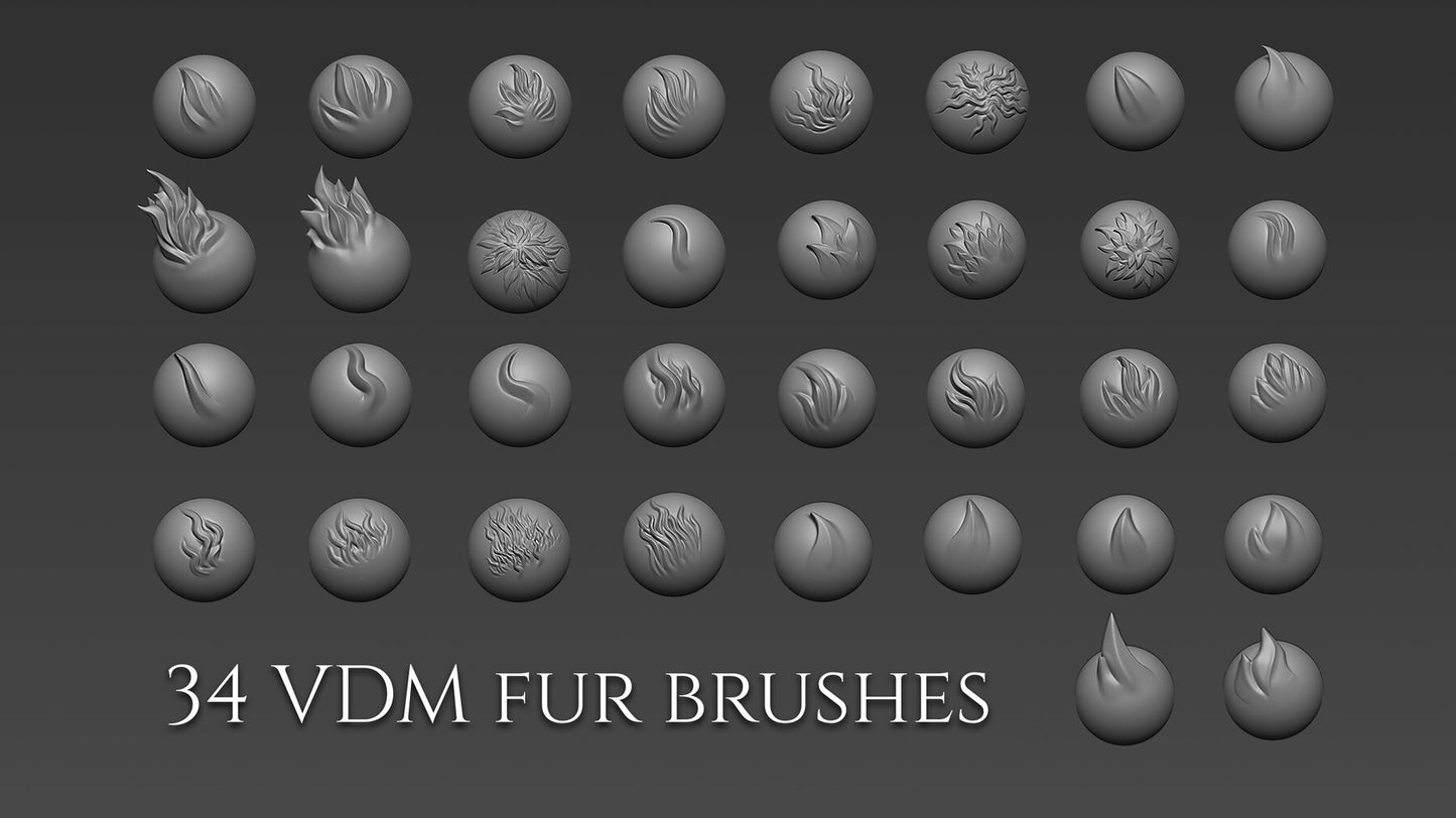 Over 450 Brushes and Ztools for Dragons