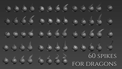 Over 450 Brushes and Ztools for Dragons