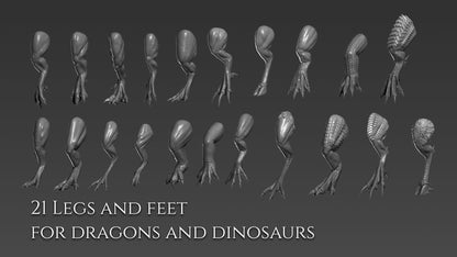 Over 370 brushes and ztools for DRAGONS