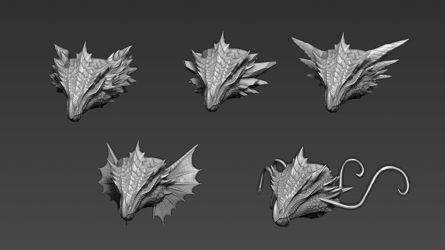 The Ultimate Horns pack for Dragons (40+)