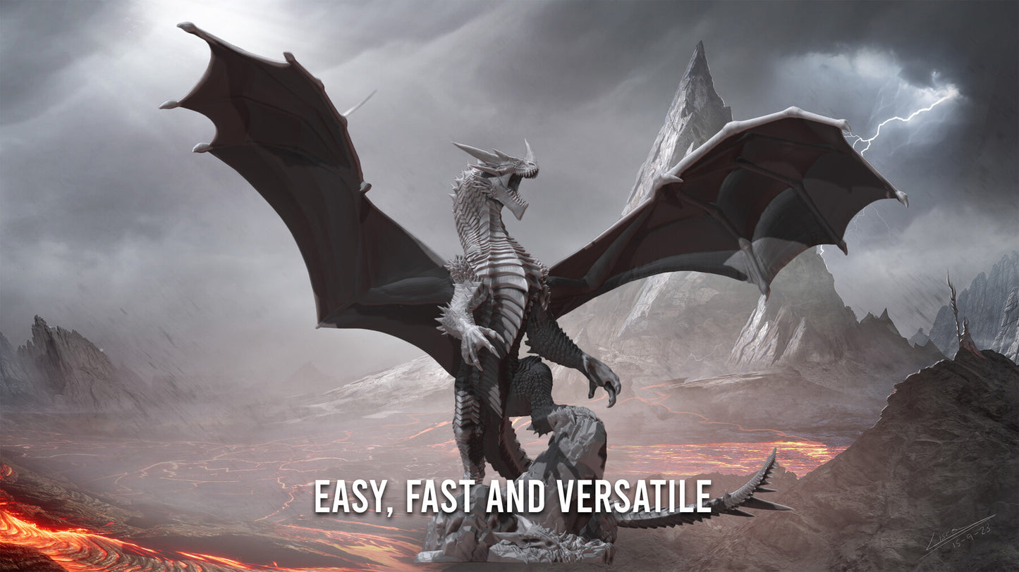 7 poses de alas para dragones