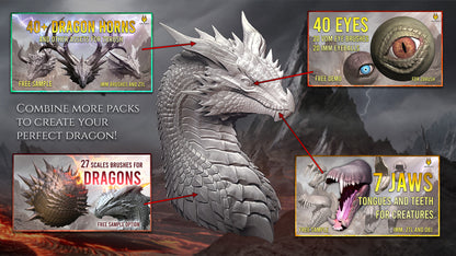 ¡El paquete de ojos definitivo para dragones!