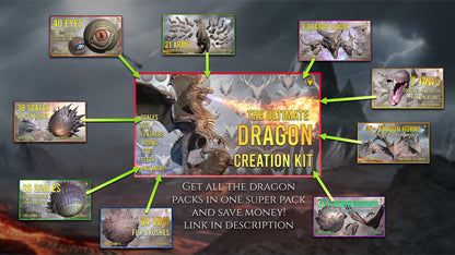 ¡El paquete de ojos definitivo para dragones!